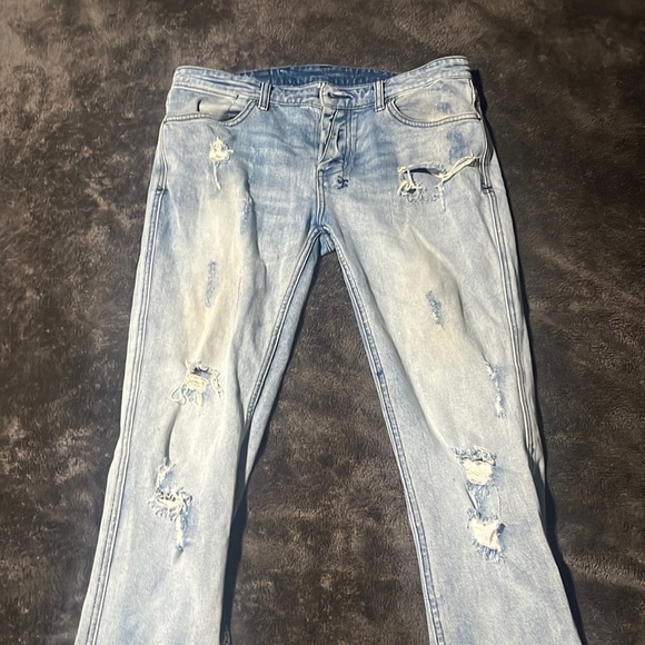 Mens Ksubi Van Winkle Trashed Dreams Skinny Jeans - Picture 4 of 4